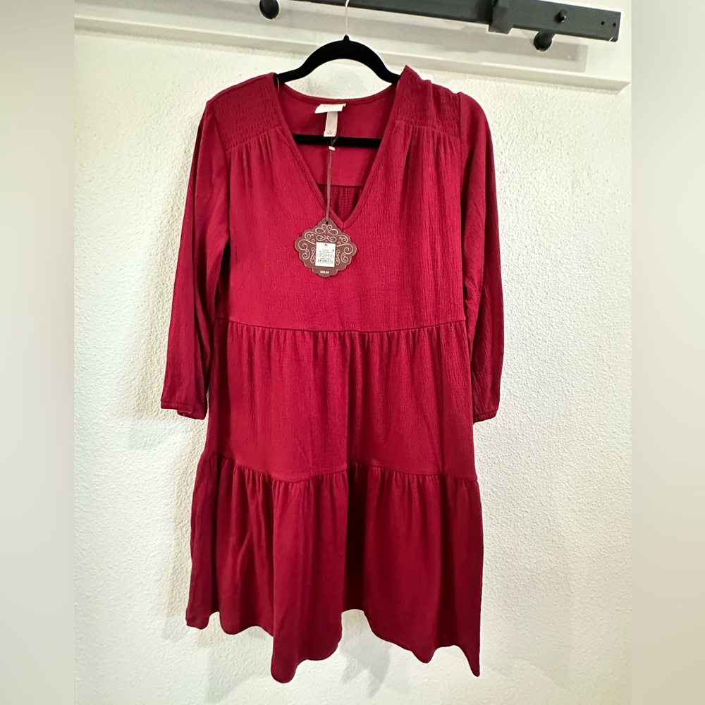 Wild Fable Maroon/Red Dress